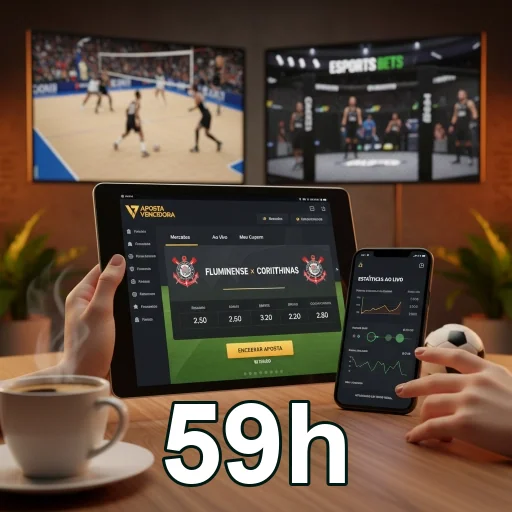 Login seguro no celular com entrada oficial 59h