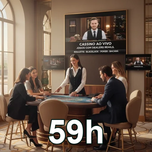 Tela de login 59h no celular para acesso seguro