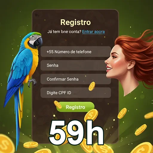 Tela do 59h com regras fáceis e suporte visível