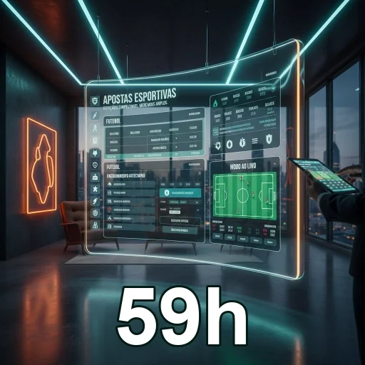 Tela de suporte e regras 59h com orientações claras